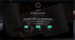 Desktop Screenshot of chocalanwines.com